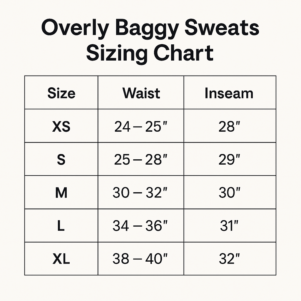 Baggy Sweatpants Mocha Brown