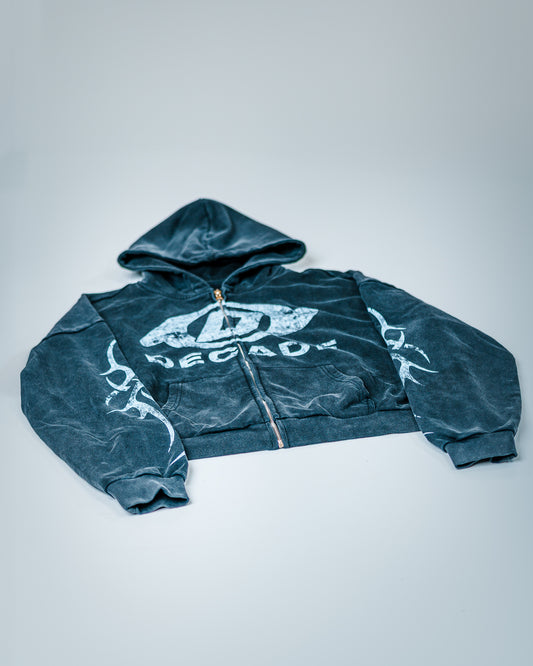 Decade Zip-up Onyx Black