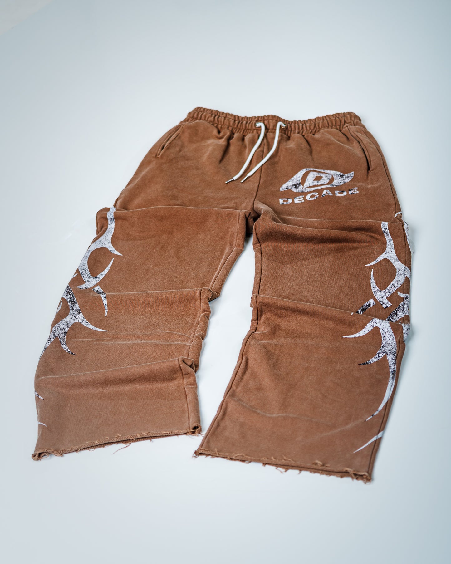 Baggy Sweatpants Mocha Brown